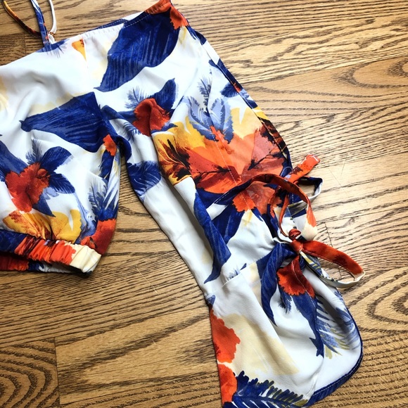 Like An Angel 2 Piece Set Tropical Print - Picture 6 of 16